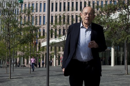 F�lix Millet, a l'arribar als jutjats per declarar, el 9 de setembre passat.