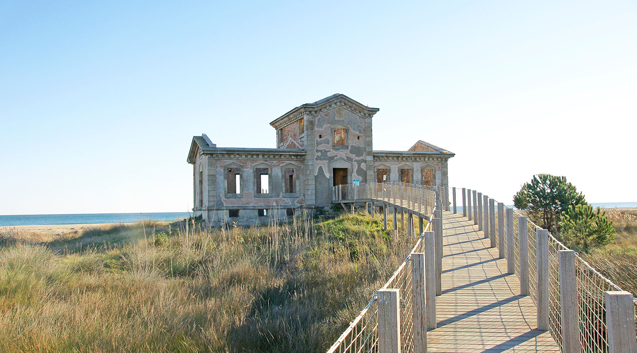 Mirador del Semàfor, en el Prat de Llobregat