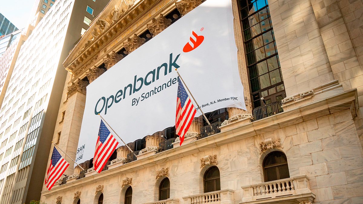 Santander segueix traspassant fronteres i arriba als Estats Units amb Openbank, el banc 100% digital més gran d'Europa